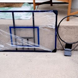Basketball Ball Backboard And Rim