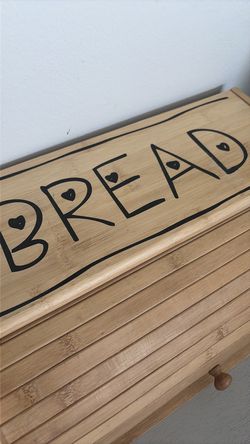 Bread box Bamboo wood