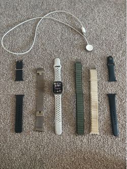 Apple Watch Ultra with Bands and Charger