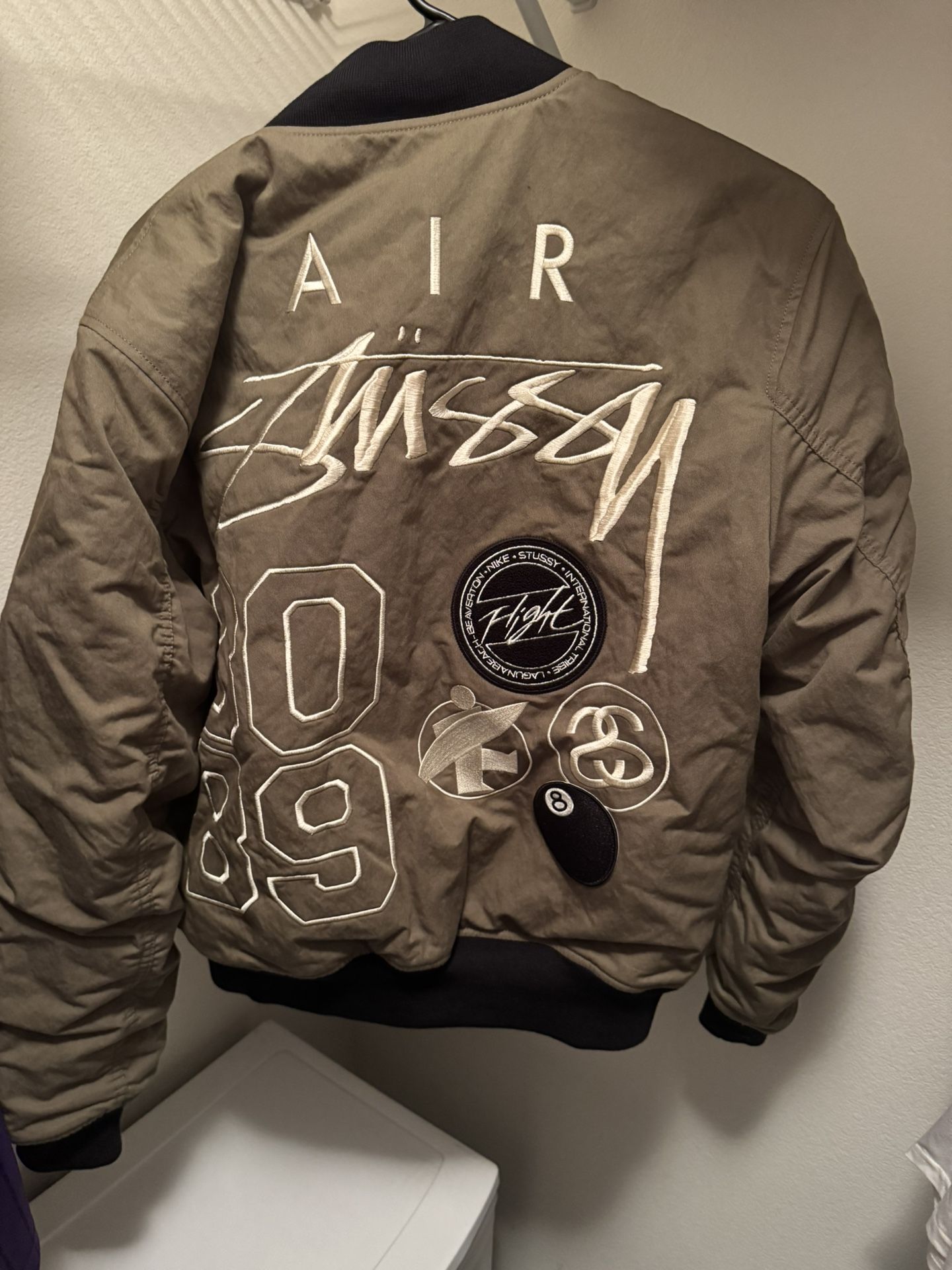 Stussy X Nike Olive Green Jacket