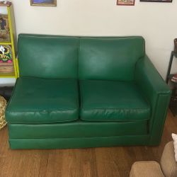 Green Loveseat 