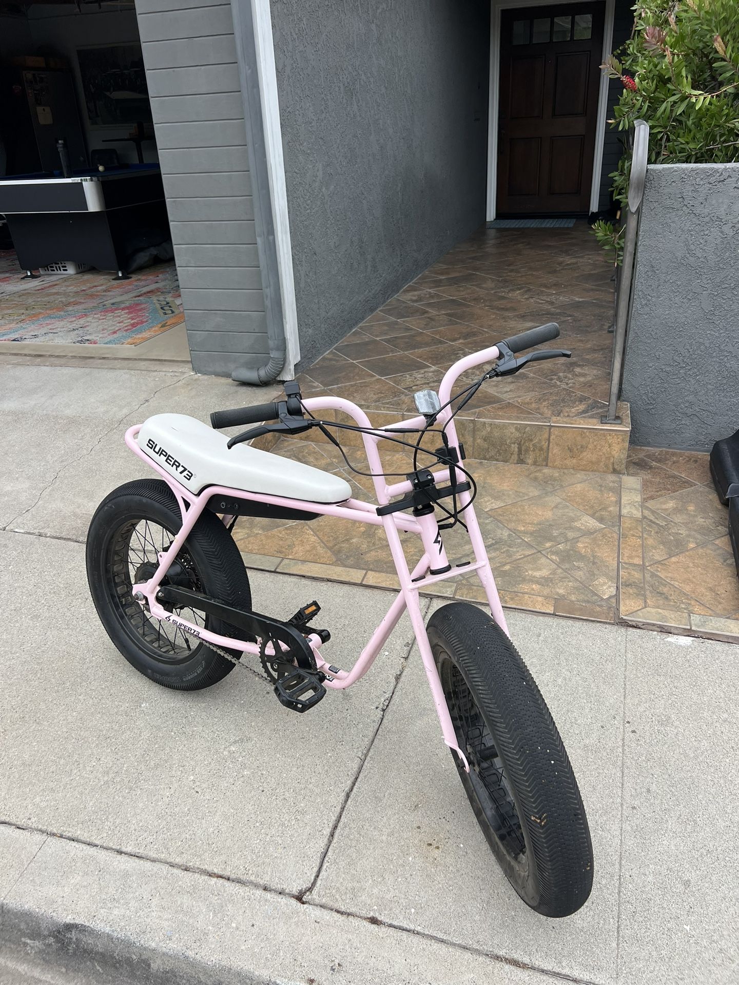 Super 73 E-Bike Baby Pink