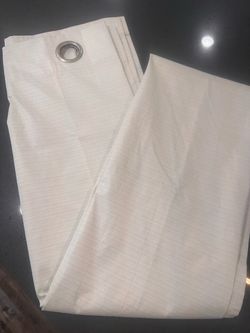 2 Curtain Panels - Off White