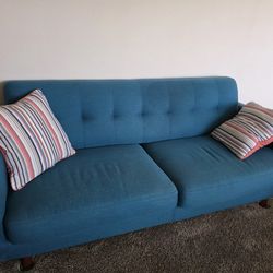 Two Jade Sofas