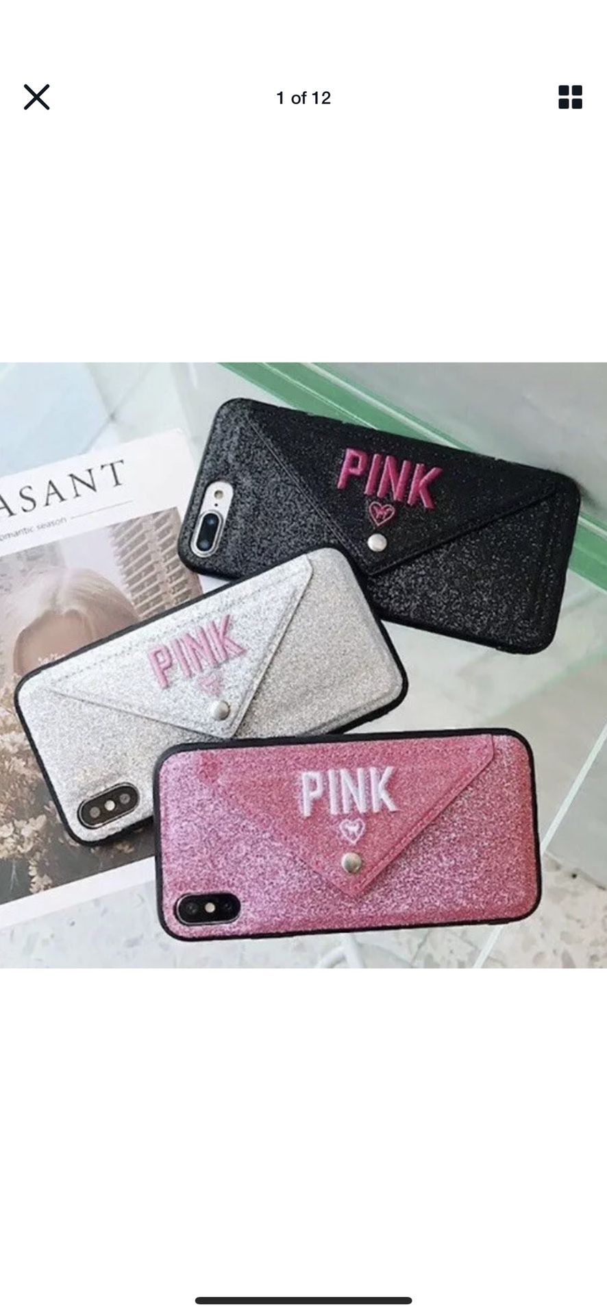 Card holder pink cases