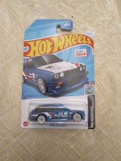 Hot Wheels BMW M3 Wagon HW Modified Series Diecast Cars Toys Blue Maverick Motorsports