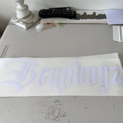 Vinyl Decals 