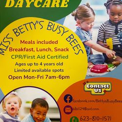 DAYCARE  / Family Home Childcare At Affordable Rates 