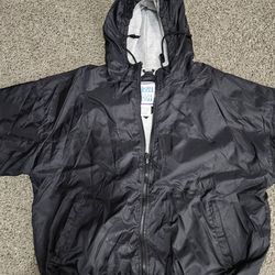 Vintage Aqua Togs Hooded Windbreaker Jacket L