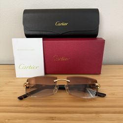 Sunglasses Cartier New With Box