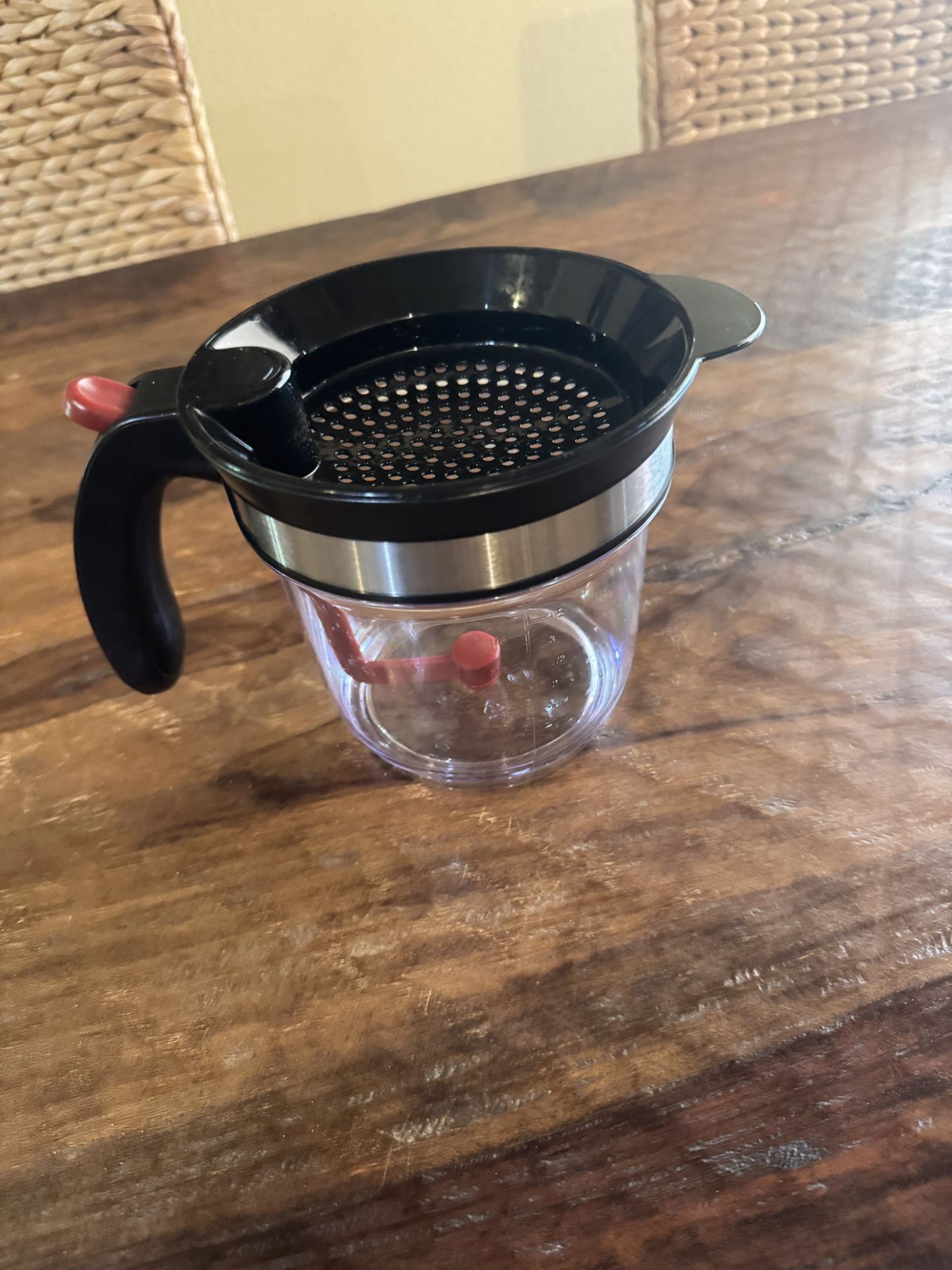 4 Cup Fat Separator/gravy Strainer