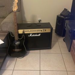 Combo Marshall And Fender 