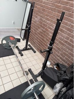 Bar and weights
