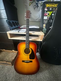 Fender acoustic guitar