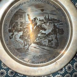 Paul revere plate