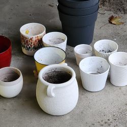 Assorted Plant Pots