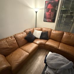 Made Italy Modular Sectional Couch Tan