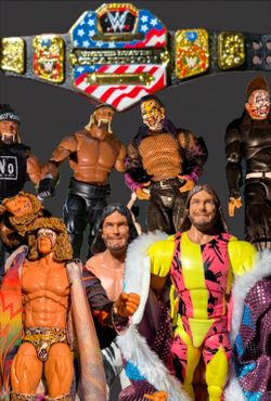 Wrestling Figurines