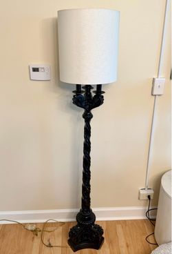 Black Decorative Classy Floor Lamp