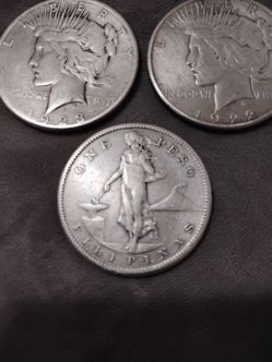 Silver coins for sale