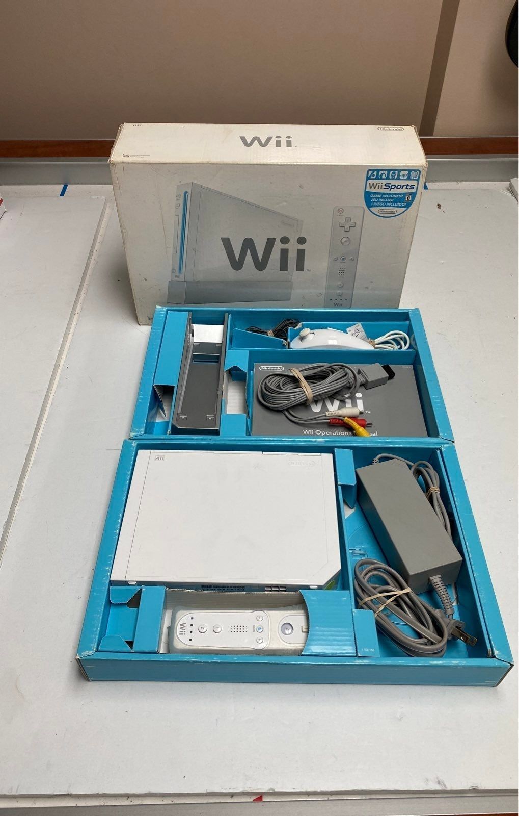 Nintendo WII Bundle With 30 Games Mario Kart,Mario Party,Wii Sports,Mario Galaxy Many More
