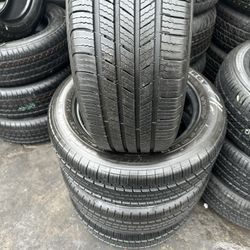 205/55/16 Michelin Good Used 95%TREAD LIFE $200 PRICE INCLUDE Profesional Istalation And Tax