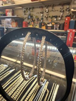 14KT White Gold Hope Earrings W/ Diamond 36051-3