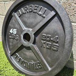 *-:*-:*45 Lb Barbell Standard*-:*-:*