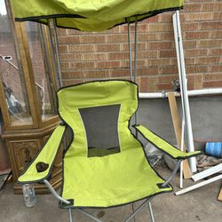 Camping/Foldable Chair w/ Shade Top