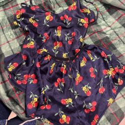VINTAGE Tweety Bird Warner Bros Cherry 1996 Pijama Set