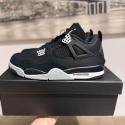 Jordan 4 Black Canvas Size 11.5