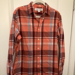 Spring Sale! Men’s Plaid shirt