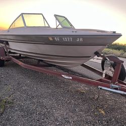 1986 Mach 1 Open Bow Fishing Boat Runs W Title No Seats 