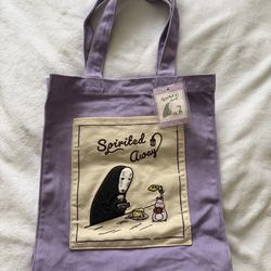 Spirited away tote bag