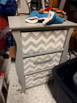Grey shelves
