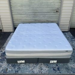 King Mattress W/ Boxspring (Delivery Available)