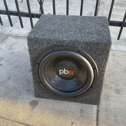 PowerBass 12” Subwoofer 