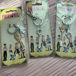 Fairy tail Keychains 