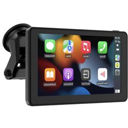 2025 Newest Portable Car Stereo with Wireless CarPlay and Android Auto