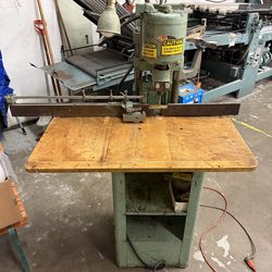 Vintage Challenge JH 18310 Single Spindle Hydraulic Paper Drill