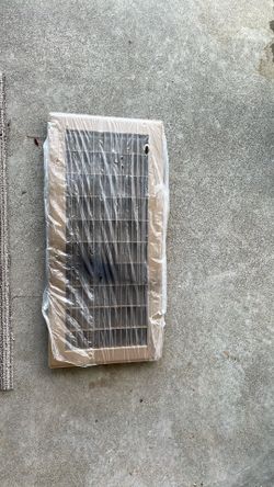 Metal air vent grill