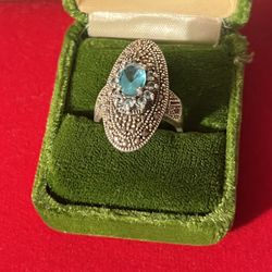 VINTAGE RING 925 ZISE 9 