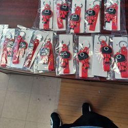 Brand New Squid Game Keychains