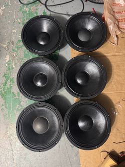 Speakers  b&c 12” mh32 Set of 6  160 each