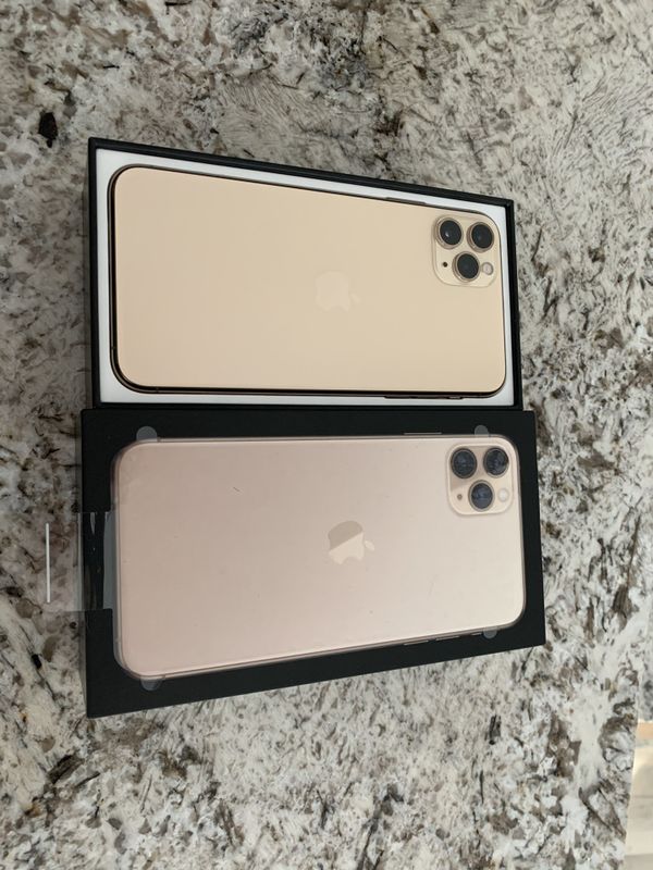 iPhone 11 MAX PRO GOLD 256gb Cricket or ATT clean imei