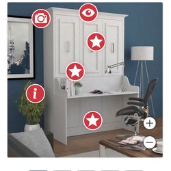 Costco Queen Murphy Wall Bed With Desk
