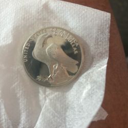 1984 Silver Dollar Los Angeles Olympics