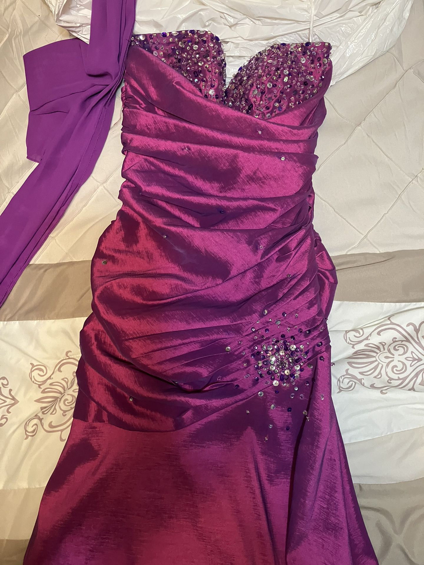 Prom Dress (purple)