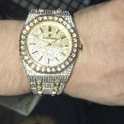 Automatic moisonite AP royal oak
