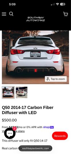 Q50 led diffuser